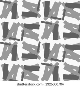 Halftone monochrome texture background. Abstract vintage black and white vector illustration Texture