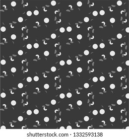 Halftone monochrome texture background. Abstract vintage black and white vector illustration Texture