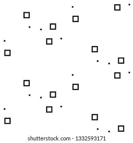 Halftone monochrome texture background. Abstract vintage black and white vector illustration Texture