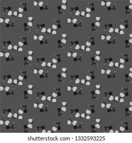 Halftone monochrome texture background. Abstract vintage black and white vector illustration Texture