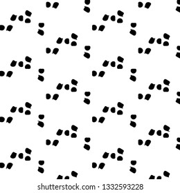 Halftone monochrome texture background. Abstract vintage black and white vector illustration Texture