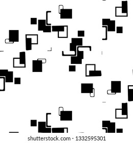 Halftone monochrome texture background. Abstract vintage black and white vector illustration Texture