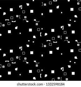 Halftone monochrome texture background. Abstract vintage black and white vector illustration Texture