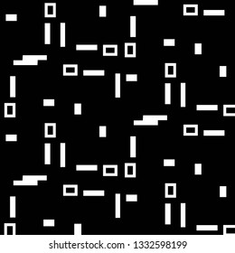 Halftone monochrome texture background. Abstract vintage black and white vector illustration Texture