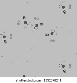 Halftone monochrome texture background. Abstract vintage black and white vector illustration Texture