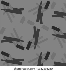 Halftone monochrome texture background. Abstract vintage black and white vector illustration Texture