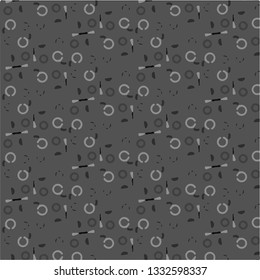 Halftone monochrome texture background. Abstract vintage black and white vector illustration Texture