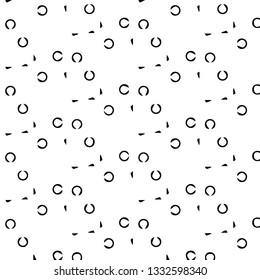 Halftone monochrome texture background. Abstract vintage black and white vector illustration Texture