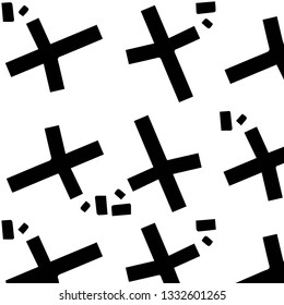 Halftone monochrome texture background. Abstract vintage black and white vector illustration Texture