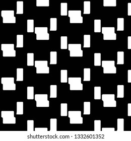 Halftone monochrome texture background. Abstract vintage black and white vector illustration Texture