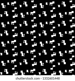 Halftone monochrome texture background. Abstract vintage black and white vector illustration Texture