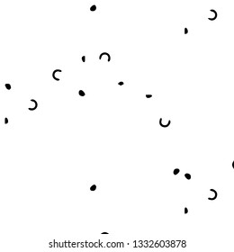 Halftone monochrome texture background. Abstract vintage black and white vector illustration Texture