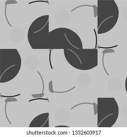 Halftone monochrome texture background. Abstract vintage black and white vector illustration Texture