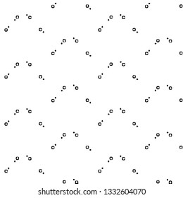 Halftone monochrome texture background. Abstract vintage black and white vector illustration Texture