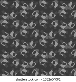 Halftone monochrome texture background. Abstract vintage black and white vector illustration Texture