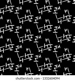 Halftone monochrome texture background. Abstract vintage black and white vector illustration Texture