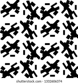 Halftone monochrome texture background. Abstract vintage black and white vector illustration Texture