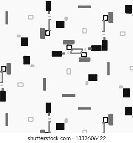 Halftone monochrome texture background. Abstract vintage black and white vector illustration Texture