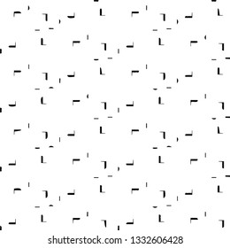 Halftone monochrome texture background. Abstract vintage black and white vector illustration Texture