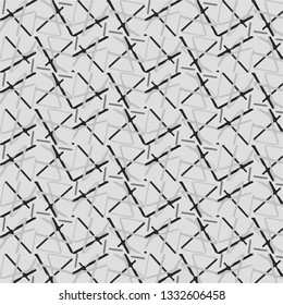 Halftone monochrome texture background. Abstract vintage black and white vector illustration Texture