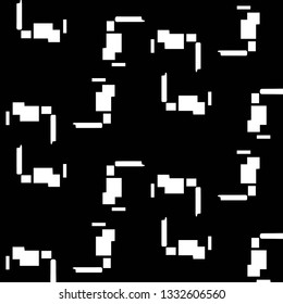 Halftone monochrome texture background. Abstract vintage black and white vector illustration Texture