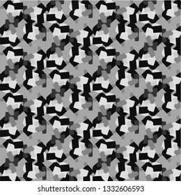 Halftone monochrome texture background. Abstract vintage black and white vector illustration Texture