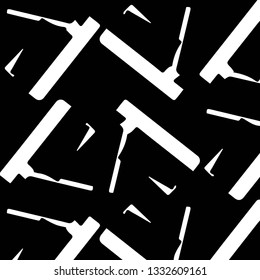 Halftone monochrome texture background. Abstract vintage black and white vector illustration Texture