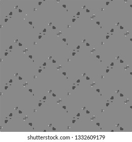Halftone monochrome texture background. Abstract vintage black and white vector illustration Texture