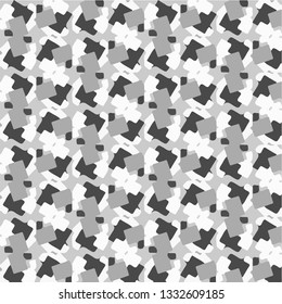 Halftone monochrome texture background. Abstract vintage black and white vector illustration Texture