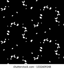 Halftone monochrome texture background. Abstract vintage black and white vector illustration Texture