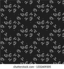 Halftone monochrome texture background. Abstract vintage black and white vector illustration Texture