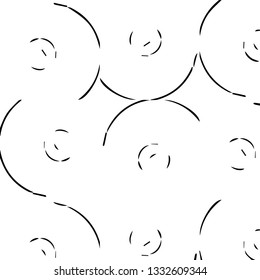 Halftone monochrome texture background. Abstract vintage black and white vector illustration Texture