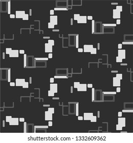 Halftone monochrome texture background. Abstract vintage black and white vector illustration Texture
