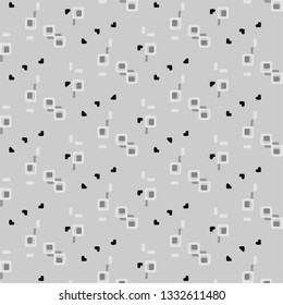 Halftone monochrome texture background. Abstract vintage black and white vector illustration Texture