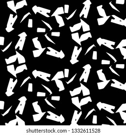 Halftone monochrome texture background. Abstract vintage black and white vector illustration Texture