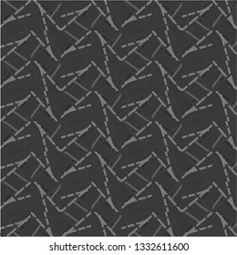 Halftone monochrome texture background. Abstract vintage black and white vector illustration Texture