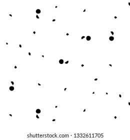 Halftone monochrome texture background. Abstract vintage black and white vector illustration Texture