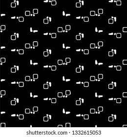 Halftone monochrome texture background. Abstract vintage black and white vector illustration Texture