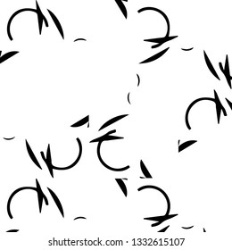 Halftone monochrome texture background. Abstract vintage black and white vector illustration Texture