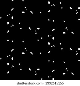 Halftone monochrome texture background. Abstract vintage black and white vector illustration Texture