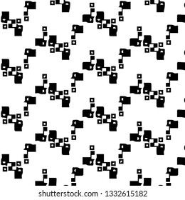 Halftone monochrome texture background. Abstract vintage black and white vector illustration Texture