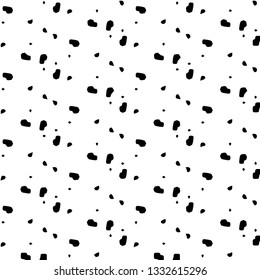 Halftone monochrome texture background. Abstract vintage black and white vector illustration Texture