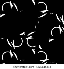 Halftone monochrome texture background. Abstract vintage black and white vector illustration Texture
