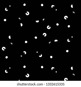 Halftone monochrome texture background. Abstract vintage black and white vector illustration Texture