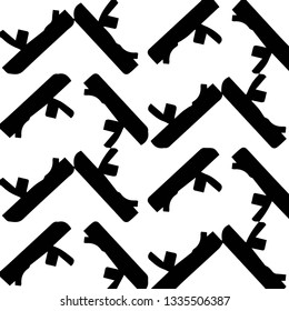 Halftone monochrome texture background. Abstract vintage black and white vector illustration Texture
