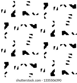 Halftone monochrome texture background. Abstract vintage black and white vector illustration Texture