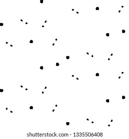 Halftone monochrome texture background. Abstract vintage black and white vector illustration Texture