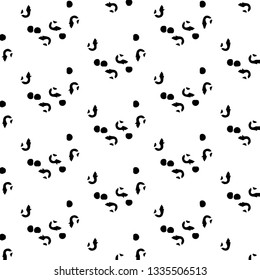 Halftone monochrome texture background. Abstract vintage black and white vector illustration Texture