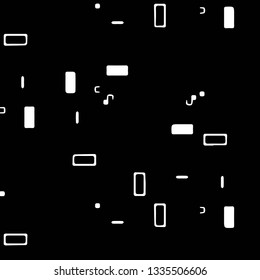 Halftone monochrome texture background. Abstract vintage black and white vector illustration Texture