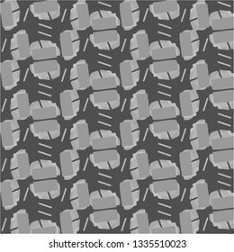 Halftone monochrome texture background. Abstract vintage black and white vector illustration Texture